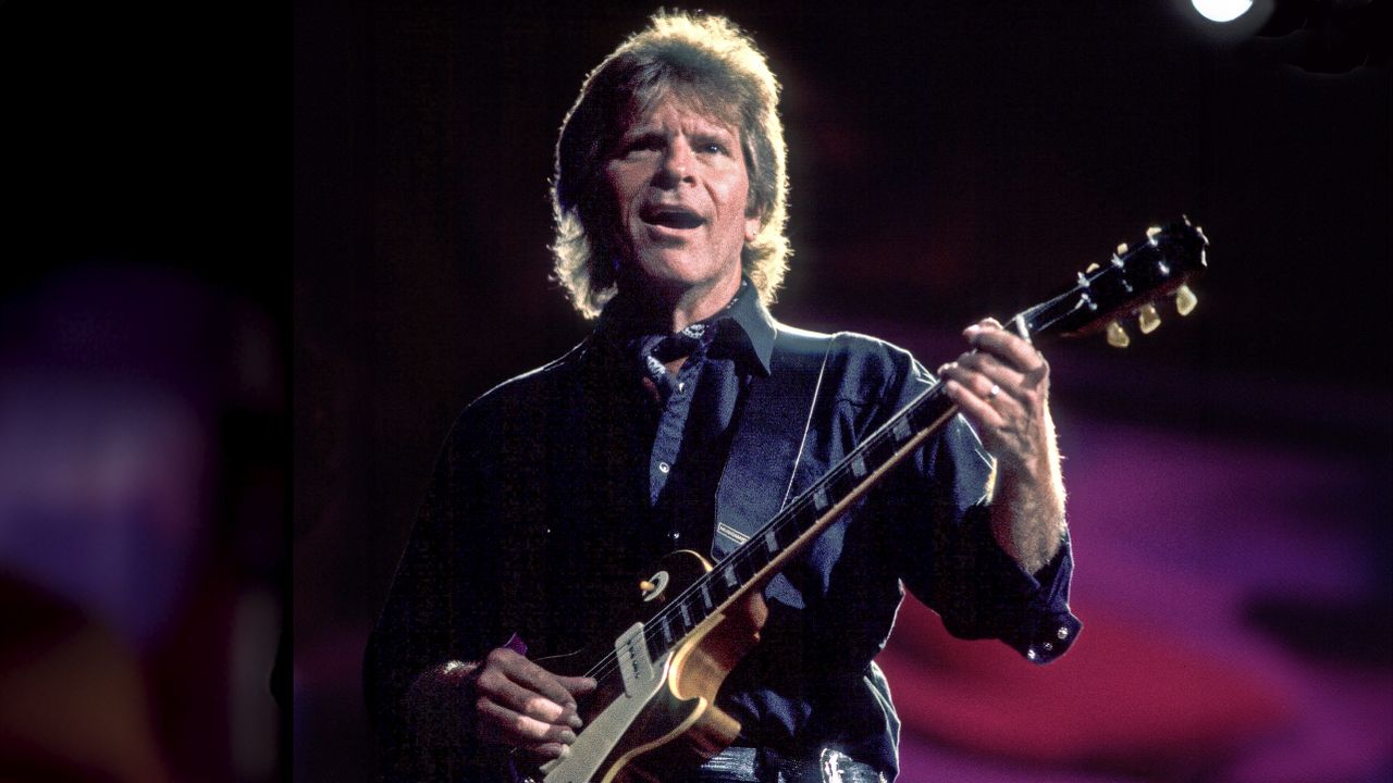 John Fogerty's 'Rambunctious Boy' from the 1997 Grammy-winning album Blue Moon Swamp featuring backing vocals by the Lonesome River Band