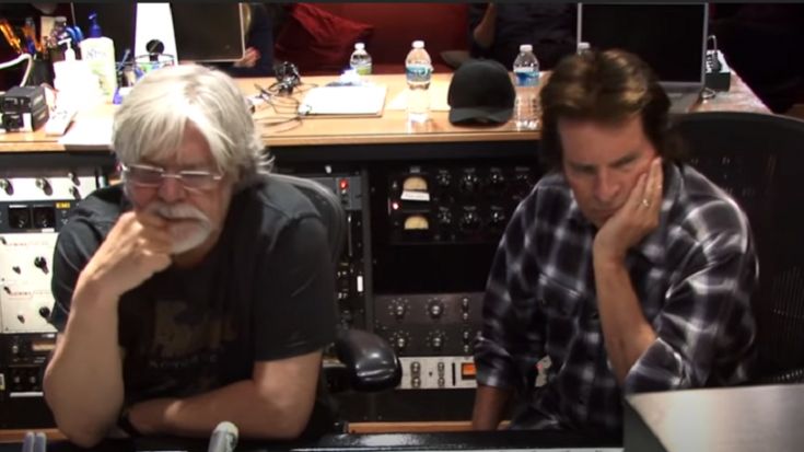 John Fogerty's "Nobody's Here Anymore" from the 2004 album Déjà Vu All Over Again featuring a verified guest guitar performance by Mark Knopfler