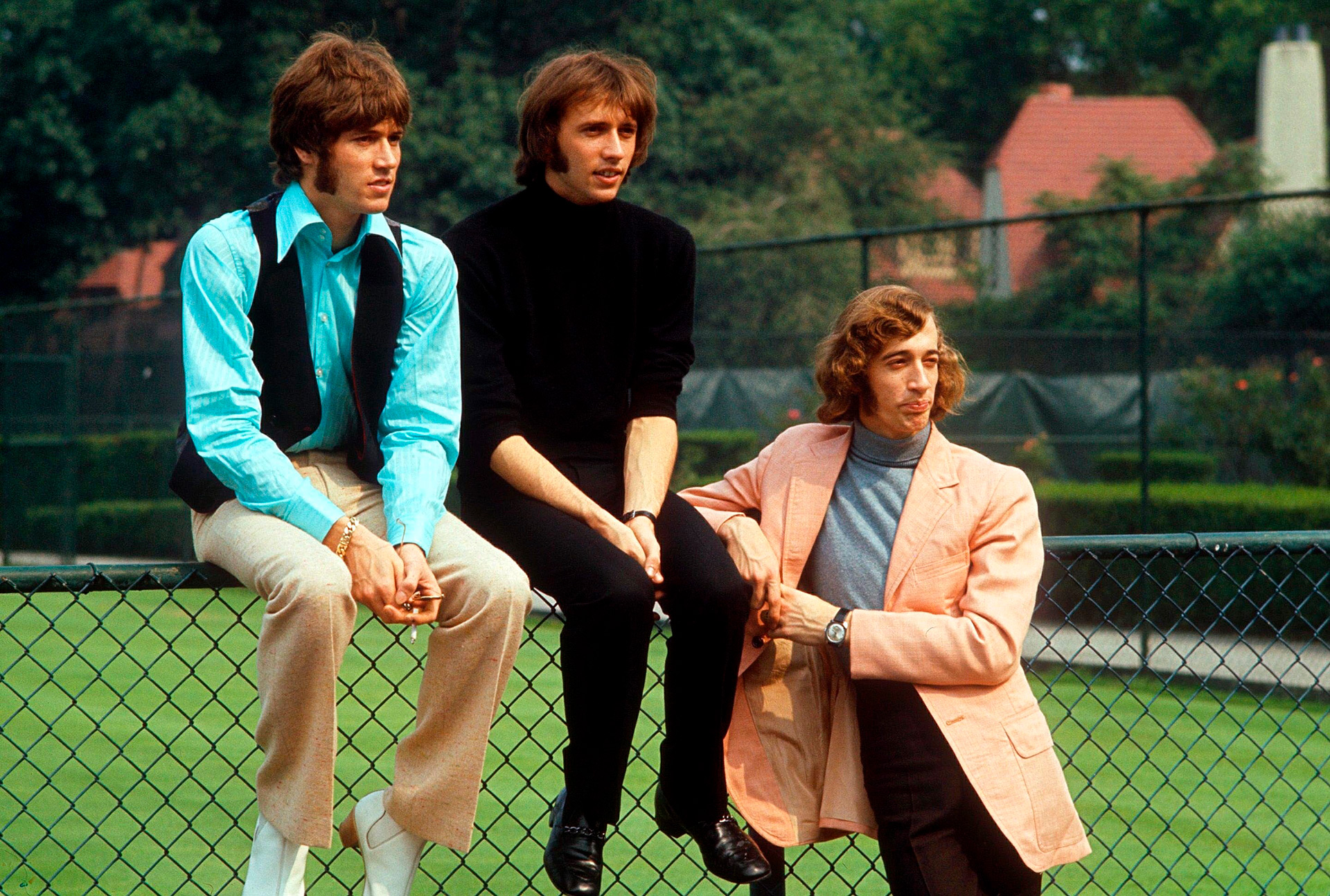 Bee Gees "Turn of the Century" as the harpsichord-driven psychedelic pop opening track of the 1967 Bee Gees' 1st album, featuring whimsical lyrics about buying a time machine