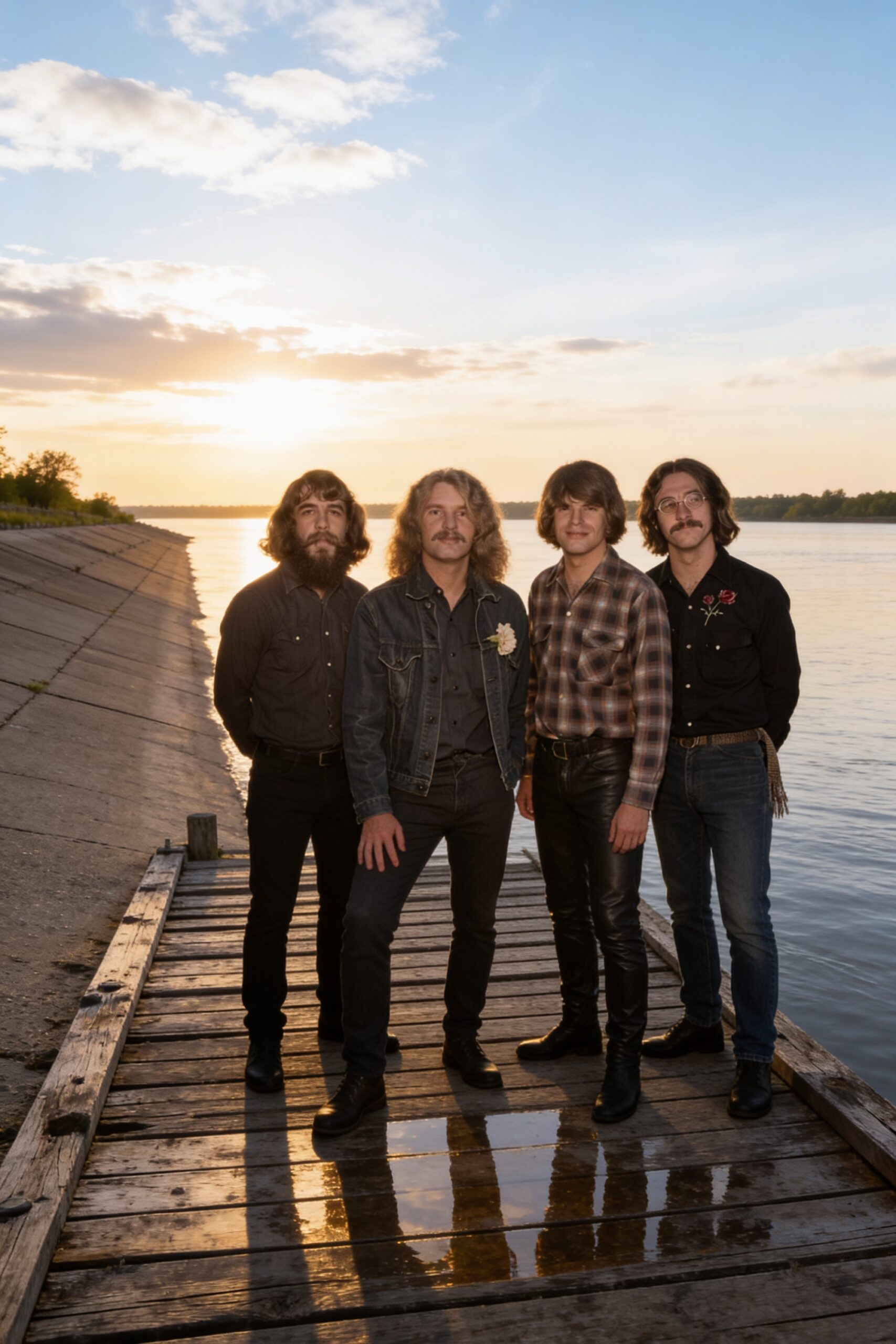 Creedence Clearwater Revival's "Side o' the Road" from the 1969 album Willy and the Poor Boys standing out as a rare instrumental jam led by John Fogerty's guitar work