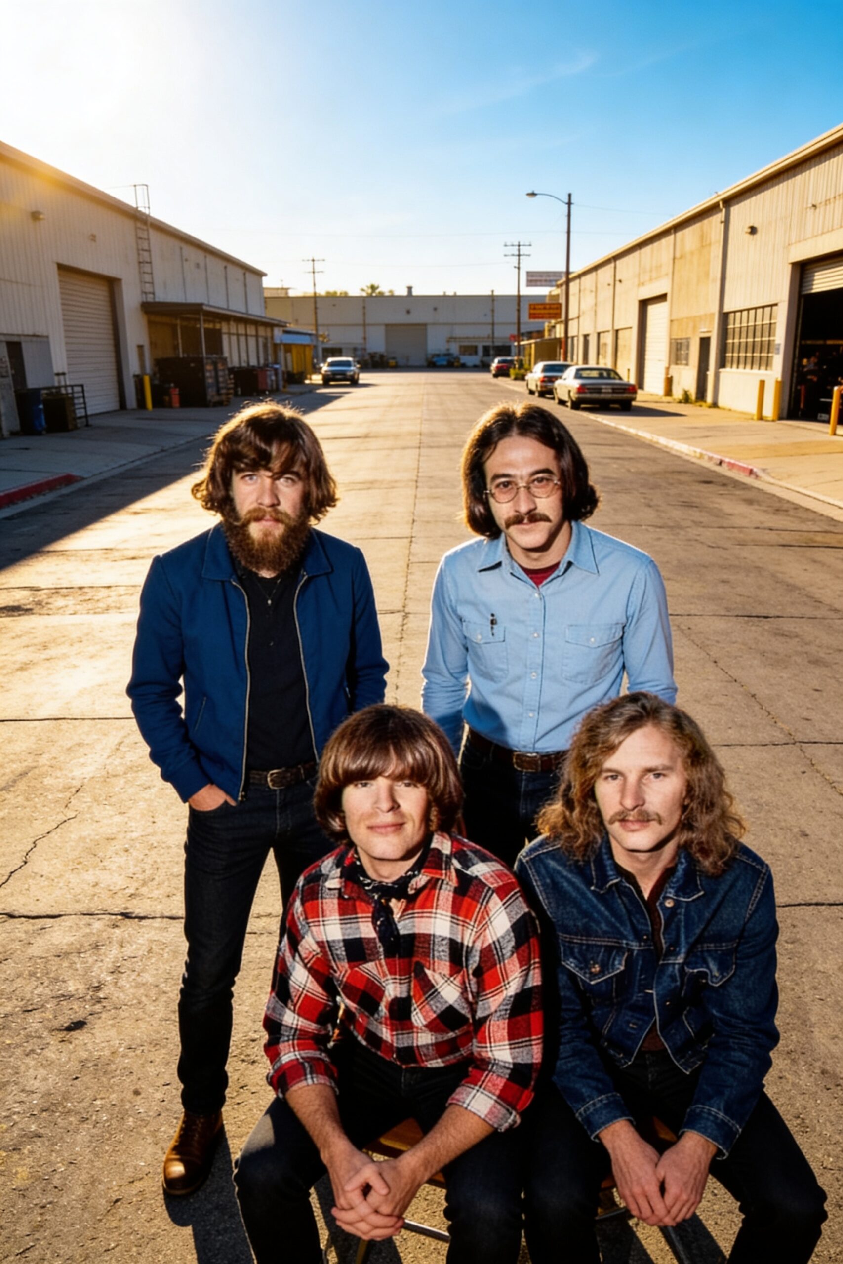 Creedence Clearwater Revival's cover of Arthur Crudup's "My Baby Left Me" on the 1970 album Cosmo's Factory as a direct studio tribute to the early Sun Records sound