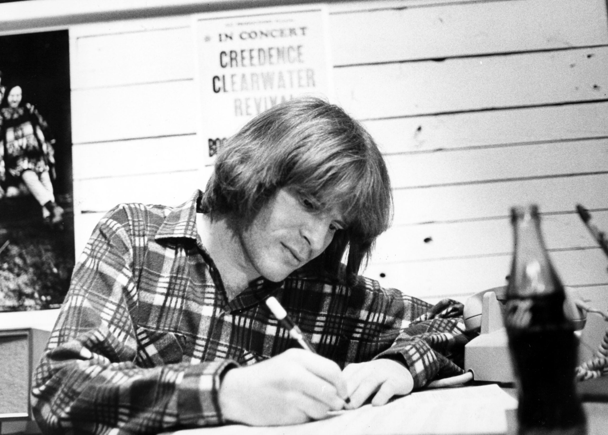 Creedence Clearwater Revival's "Tombstone Shadow" from the 2022 archival release At the Royal Albert Hall capturing John Fogerty's April 1970 London stage performance