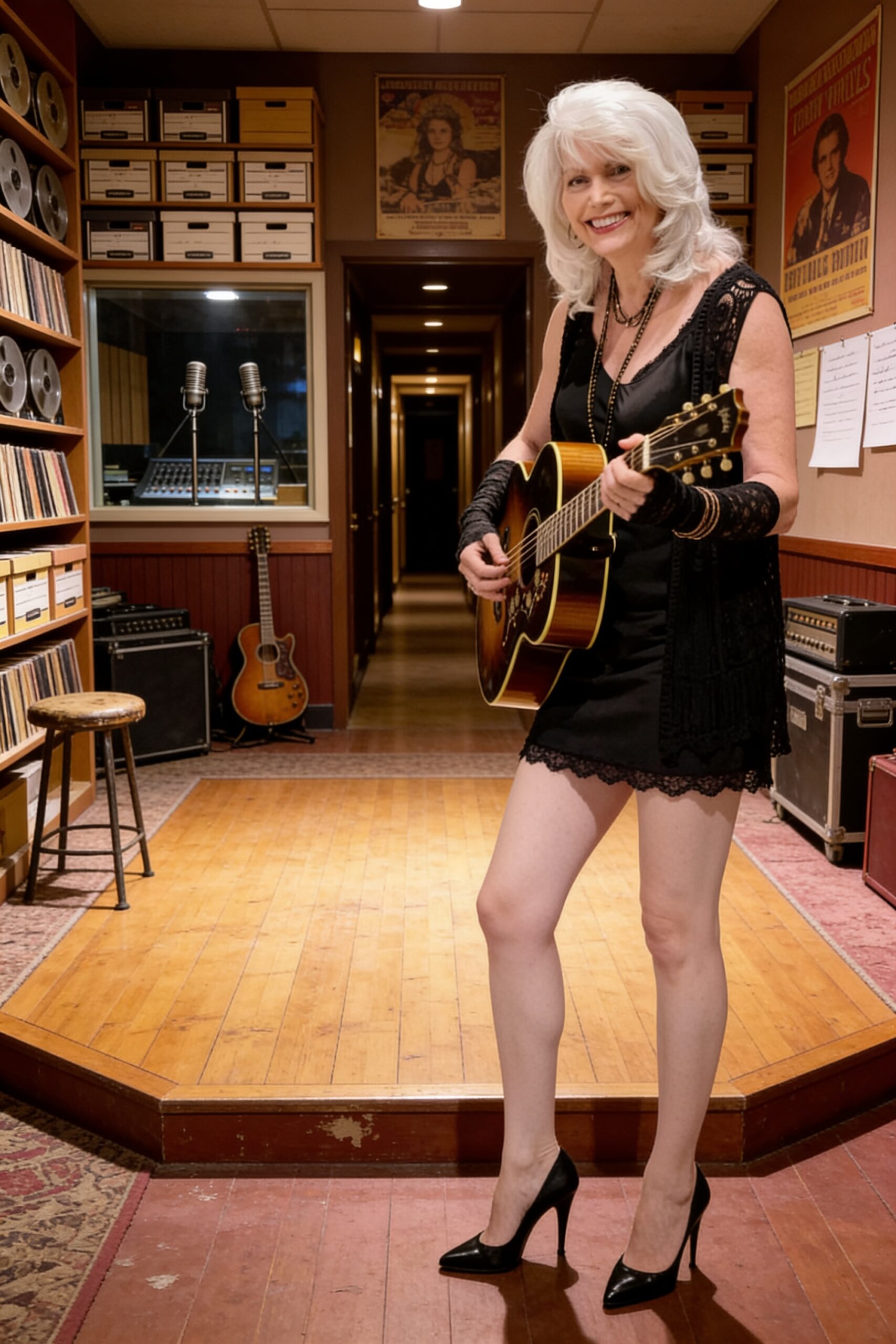 Emmylou Harris's 'Shores of White Sand' as the atmospheric opening track of 2008's All I Intended to Be