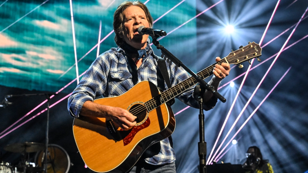 John Fogerty's "Swamp River Days" from the 2007 album Revival, serving as a nostalgic look back at his early California roots