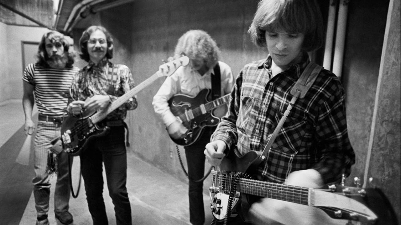 Creedence Clearwater Revival's "Born on the Bayou" as the opening track of their April 1970 London concert, officially released in 2022 on At The Royal Albert Hall