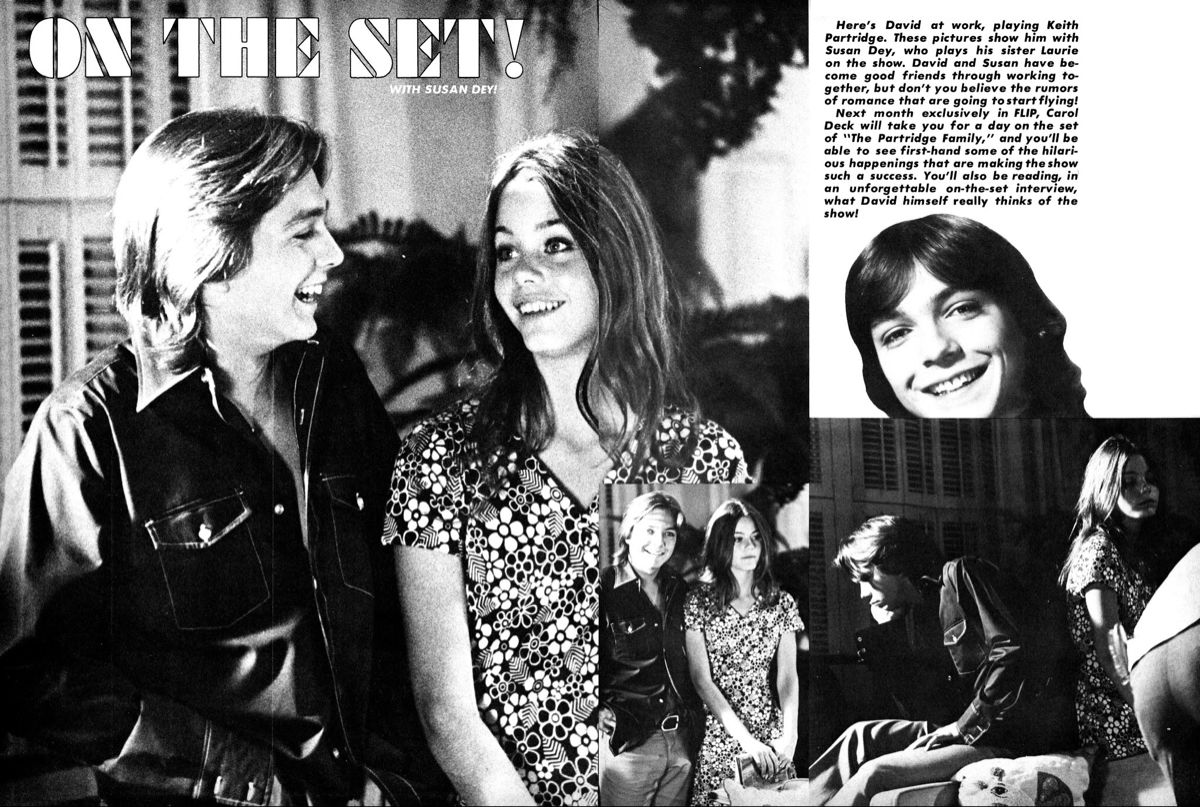 The Partridge Family's "As Long As You're There," the closing track of the 1972 Notebook album featuring David Cassidy's lead vocal