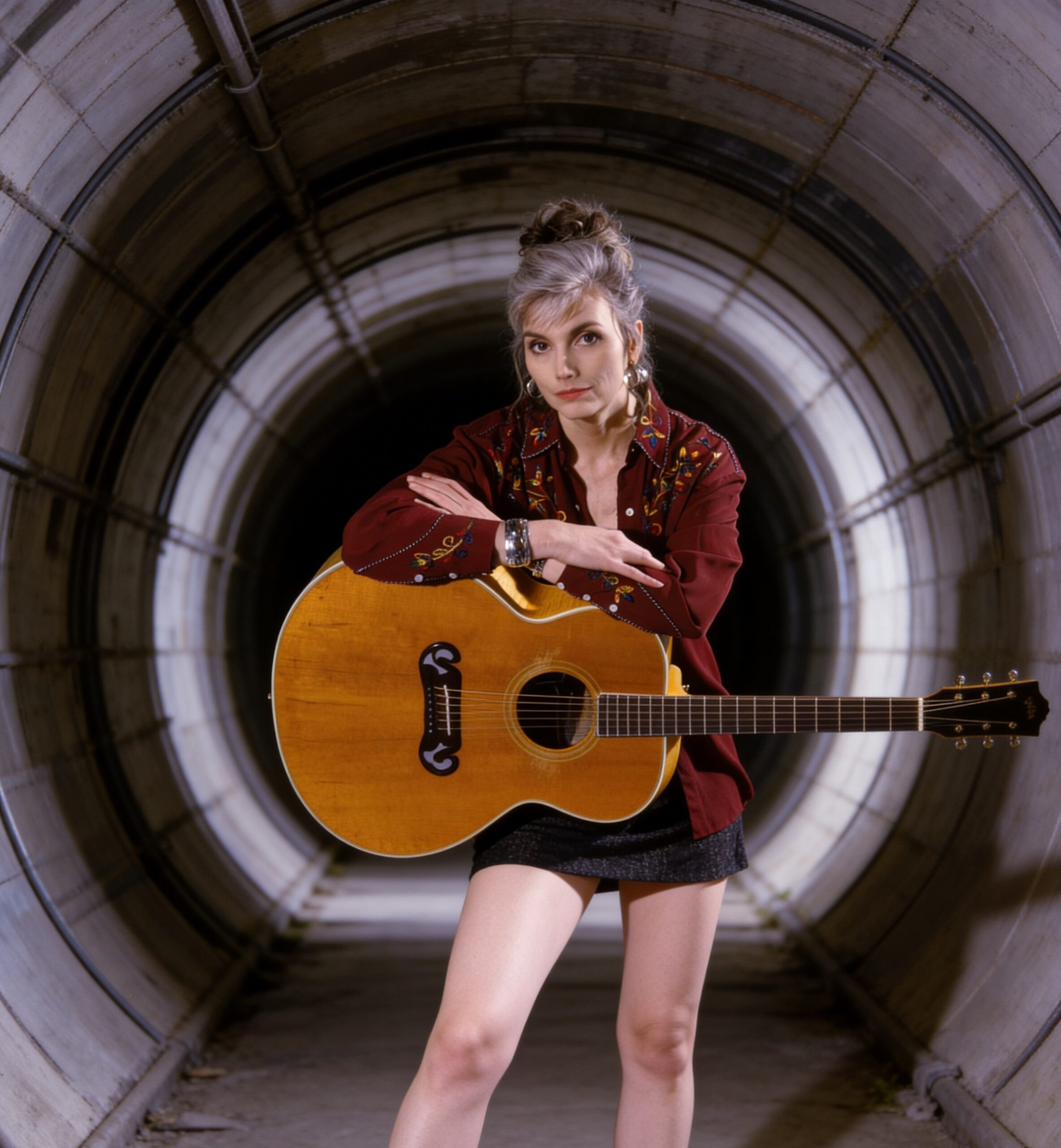 Emmylou Harris - Rhythm Guitar on 1985's The Ballad of Sally Rose, the driving Paul Kennerley co-write that marked a crucial chapter in her country-opera concept album