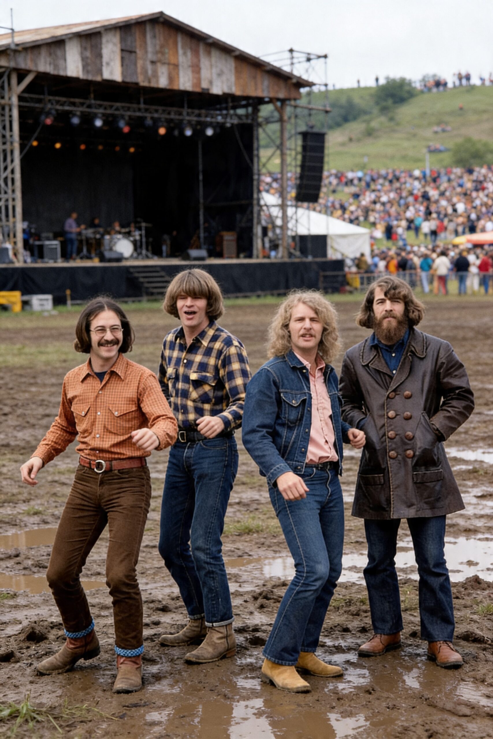 Creedence Clearwater Revival's rare 1967 pre-fame B-side "Call It Pretending", which was originally released as the flip side to "Porterville" under the Golliwogs name
