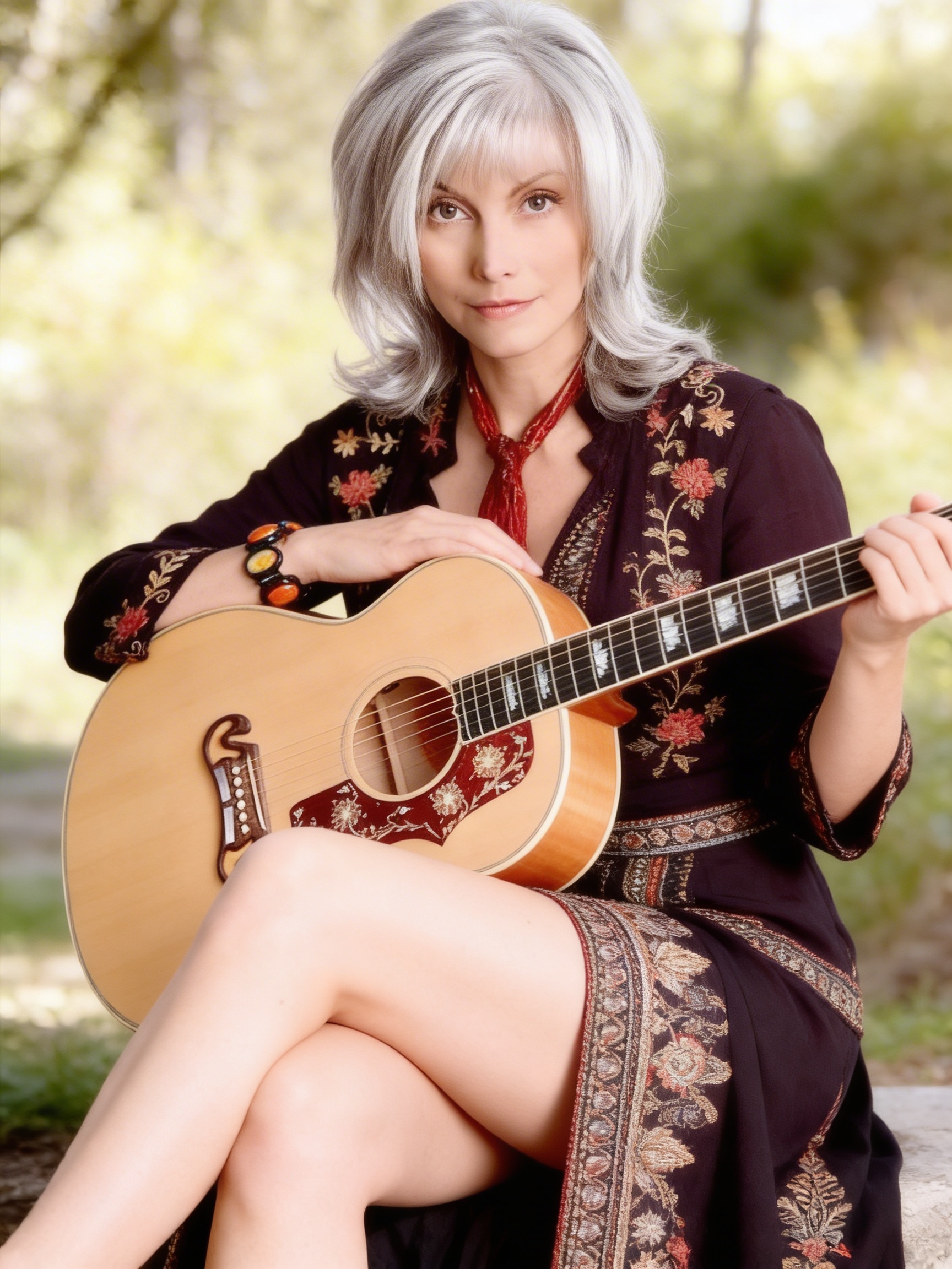 Emmylou Harris's "Here I Am" as the deeply reflective, self-penned opening track that set the tone for 2003's Stumble into Grace