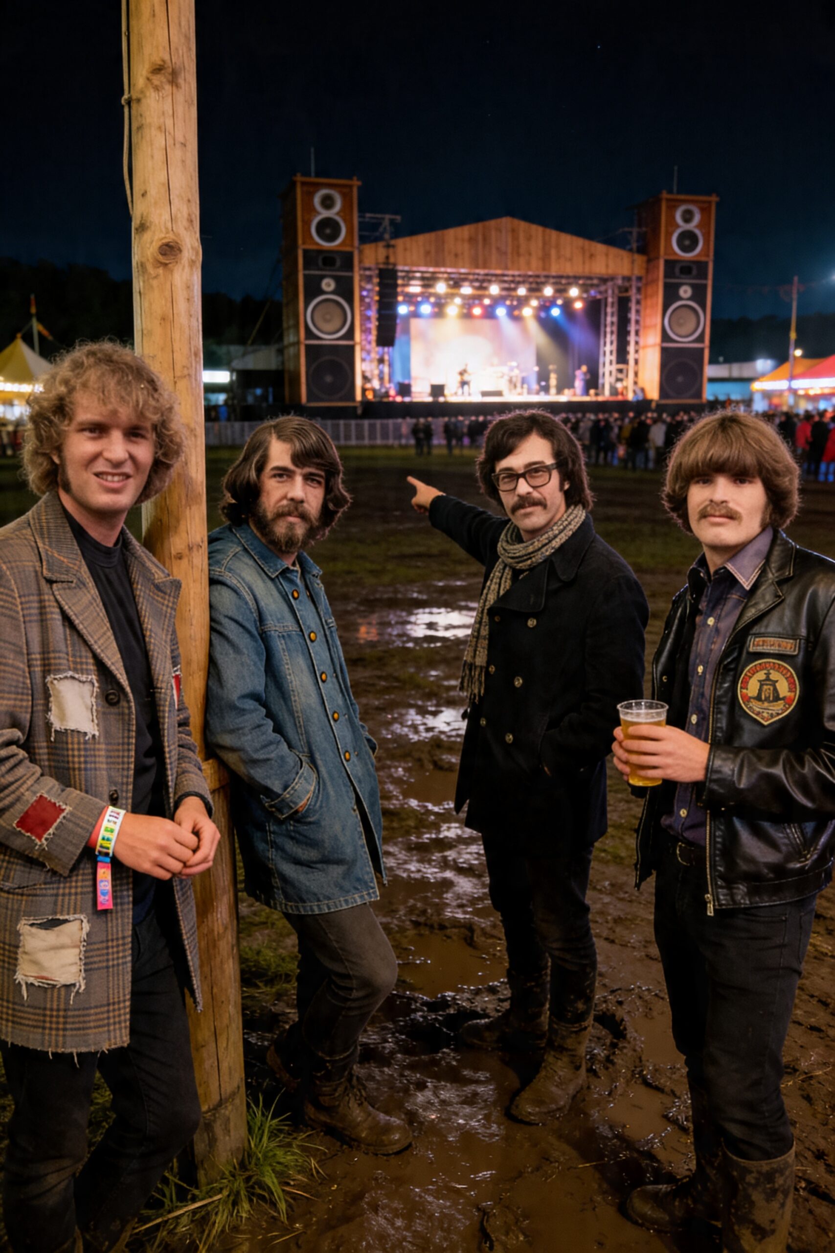 Creedence Clearwater Revival's "Poorboy Shuffle" from the 1969 album Willy and the Poor Boys featuring John Fogerty on the harmonica