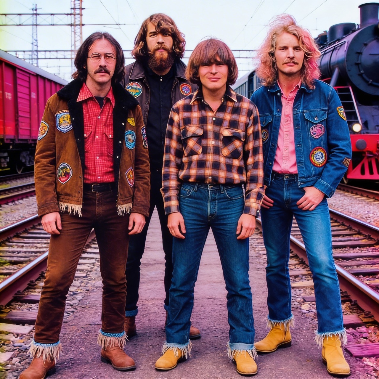 The dark, heavy atmosphere of "Graveyard Train" from the 1969 Bayou Country album, featuring an extended eight-minute harmonica jam